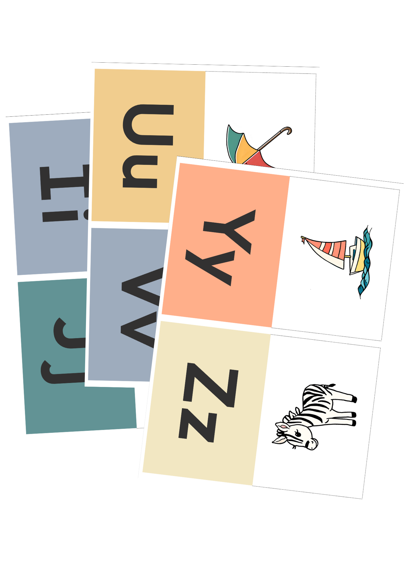 Printable Phonics Flashcards